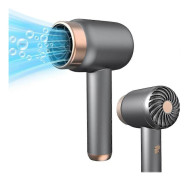 Portable Hair Dryer with 3 Heat Settings, Rechargeable and Cordless, Low Noise