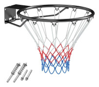 Basketkorg för inomhusbruk – 45 cm standardring och nät, väggmonterad