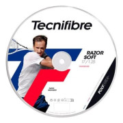 Racket sträng Tecnifibre Razor Soft Vit