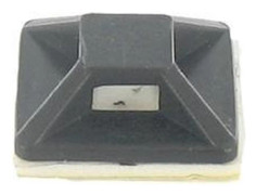 Go Go Gadget - : \"50 st självhäftande kabelsadlar - Kabelbindningsfäste för kabelband & kabelspiraler - 20x20mm bas | av Heble®\"