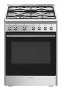 Gaz Smeg CX60GMX Rostfritt stål