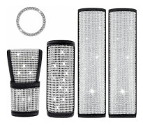Bling Bling Växelspaksknopp Dekoration Tillbehör för Kvinnor -