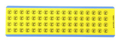 Panduit PESC-H-PE Hänvisningsskylt PE, skyddsledare (B x H) 13 mm x 13 mm 68 st