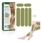 Förpackning med 30 Herbal Legs Plåster, Malört Benbantningsplåster, Benbantningsplåster, Herbal Legs Cellulitreduktion