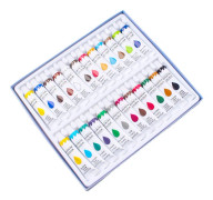 Akrylfärg Set 24 st Färger 12ml_qq