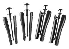 Justerbara stövelsträckare - Skoträd - Unisex - 4-pack - Passar alla typer av stövlar, från knähöga till mellanhöga.