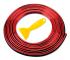 5M Dekoration Flexibla Strips Trim Strips RÖDA red