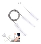 CPAP-mask slangrengöringsborste-set passar för standard 22 mm & 19 mm diameter slangar