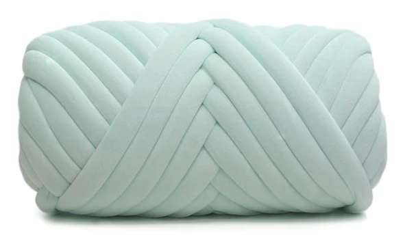 250/500g Virkningsgarn Garnkula LJUSGRÖN 500G Light green 500g