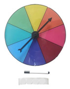 Bordspris Turntable Fortune Wheel Spinnings Game Lucky Draws Roulette Wheel Raderbar Återanvändbar Fortune Wheel (FMY) 8 squares