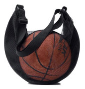 Basketboll Träningsnät Väska Sidobärande Enkel Fotbollsnät Påse Ryggsäck
