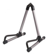 Metal Grey Foldable Guitar Stand, Universal Guitar Stand Guita