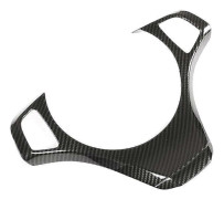 Kolfiber Bil Ratt Dekoration Ram Trim för-BMW X3 E83 2006-2009 Carbon fiber pattern