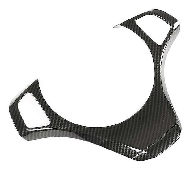 Kolfiber Bil Ratt Dekoration Ram Trim för-BMW X3 E83 2006-2009 Carbon fiber pattern