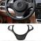 Kolfiber Bil Ratt Dekoration Ram Trim för-BMW X3 E83 2006-2009 Carbon fiber pattern