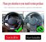 Kolfiber Bil Ratt Dekoration Ram Trim för-BMW X3 E83 2006-2009 Carbon fiber pattern