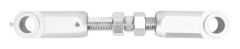 3-delat ATV-sänkningssats i aluminiumlegering Ersättning för Raptor YFM350 YFM660R YFM700 Silver