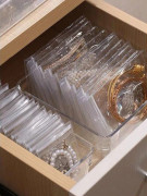 100/10 st Smyckesförvaringspåse, Förseglad smyckesförvaringspåse, Liten transparent smyckespåse, Souvenirer, Diverse föremål