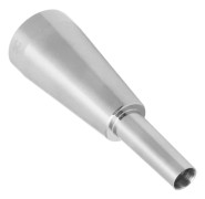 3c Trumpetmunstycke Tjockare Amerikansk Stil Tyngre Munstycke Instrumenttillbehör Silver