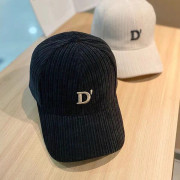 Hatt dam höst brev broderi varm mössa, manchester baseb Black