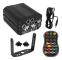 DJ Party Stage Laser Lampa 3000mAh USB Laddning Ljudaktiverad Fjärrkontroll för Klubb KTV Dans