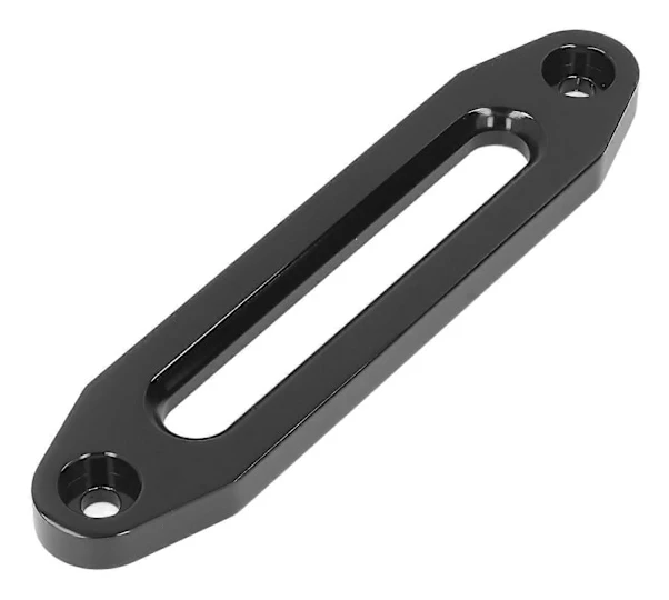 Vinsch Hawse Fairlead 10 tum/25,4 cm 8000-15000 lb Lastkapacitet Aluminium Anti-bindning Universal Svart