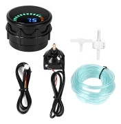 Auto Bil 2-i-1 Vakuummätare LED Digital Display 12V Universal