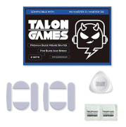 2Set TALONGAMES Mus Skates Klistermärken Musfötter Pad Glides Rundad Kurvkant för Logitech MX Master 3 / 3S Mus