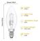 10-pack B15d Halogenlampor, Dimbar 42w C35 Halogenljuslampa 42w B15d