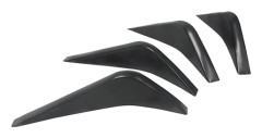 Bilens bakre stötfångare luftdiffusor fenspoiler för Corvette C7 2014-2019