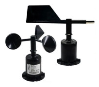 30m/s Polykarbon Vindhastighet Riktning Sensor Väderstation Utomhus 3 Koppar Anemometer Sensor Utgång-Yvan