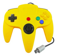 Retro USB-kontroller för N64-spel, N64 Classic USB-kontroll Yellow