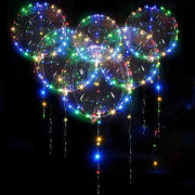 Födelsedagsfestliga ballonger - LED-heliumfyllda ballonger
