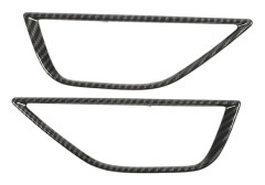 Inner Door Handle Bowl Decoration Cover Carbon Fiber Style Interior Frame Decal for GR86 ZN8 ZD8 2022-up