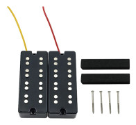 4-strängad elbasgitarr Pickup Dubbelspole Bas Pickup Keramiska Magneter