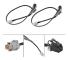 2 st Stötfångarljus Adapter Kabelhärva Kontakt Kompatibel med Nissan 240SX 1989 1990 1991 1992 1993 1994 PnP S13 Kouki Hona till Hane-Xin