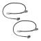 2 st Stötfångarljus Adapter Kabelhärva Kontakt Kompatibel med Nissan 240SX 1989 1990 1991 1992 1993 1994 PnP S13 Kouki Hona till Hane-Xin