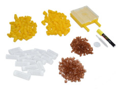 Återanvändbart drottningbi uppfödnings kit ympningsverktyg plastmarkeringsverktyg för biodling
