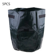 5-pack 10 Gallon Odlingssäckar Slitstarka Växtodlingssäckar Portabla Potatisodlingssäckar