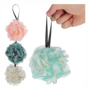 4-pack Duschpuffar Duschsvampar Kroppsskrubb Badboll Kroppssvampar Kroppstvålssvamp Badtillbehör