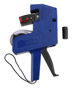 MX-5500 Labeler 8-siffrig prislapp Sticker Gun Retail Tool Inkluderar etiketter och bläckpåfyllning (blå)