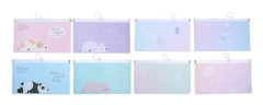 Organisationsväskor Genomskinliga Maskförvaringspåsar Blandade Färger 13x22cm Resetillbehör Organizer 8st[D] Assorted Color 13x22cm