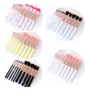 10Pcs Makeup Brushes Set Eye Shadow Foundation Women Cosmetic Powder Blush Blending Beauty Make Up Tool For Beginner Hot