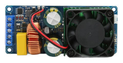 500W Högeffektiv Mono Kanal Förstärkarkort med Fläkt för 10-18 Tums 4-8 Ohm Högtalare