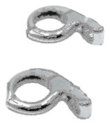1 tum 25 mm krom blinkers styrstång klämma på speglar adapterfäste Atv motorcykel skoter silver
