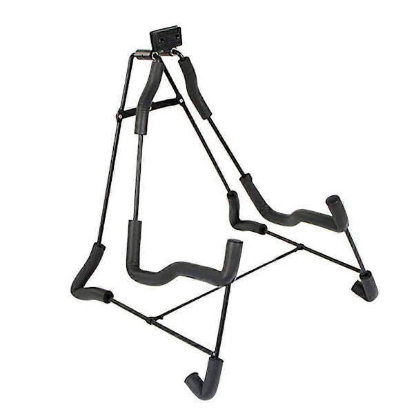 Gitarrstativ Vikbart Universal A-Ram Stativ Gitarr Tripod Justerbar för Alla Gitarer Akustisk Clas