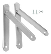 2 st Stegstångsgångjärn Aluminiumlegering Gångjärn Ersättningsstång Stegtillbehör_Supergåva