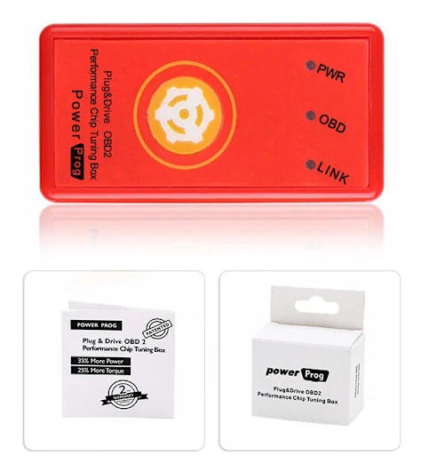 Tuning Box Performance Chip Obd2 Plug and Drive för bil