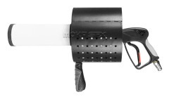 Konfettikanon, CO2-spruta, scenbelysningseffekter,EU-kontakt, co2 konfetti pistol