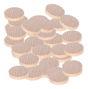 Handgjorda Trähantverk DIY Dekorations Tillbehör 100 Stycken 4 cm
